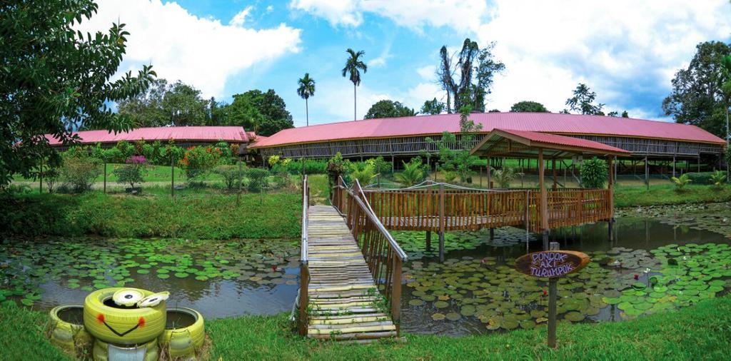 Sabah Tea Garden-Longhouses Ranau Bagian luar foto